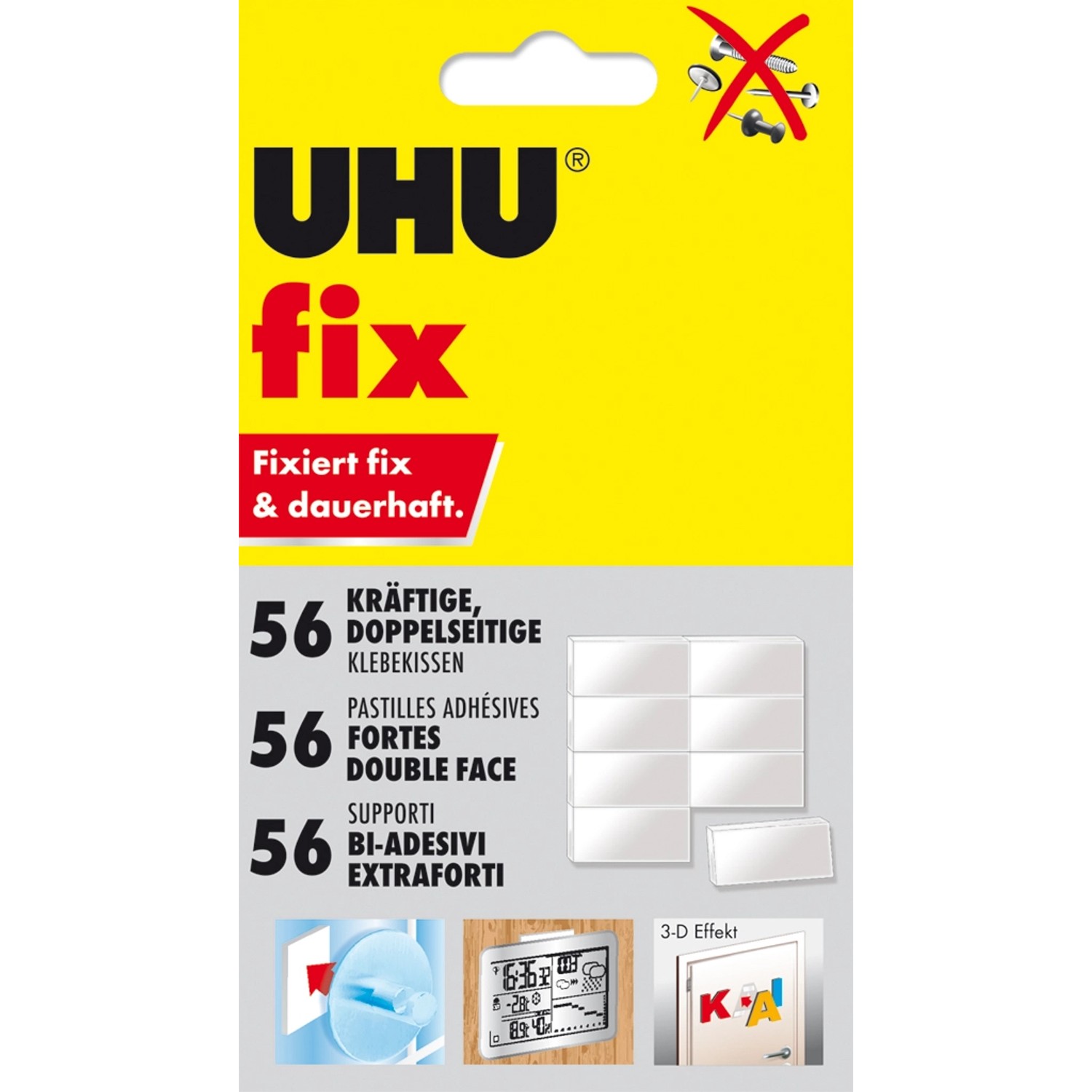 Uhu Fix Klebekissen 50 Stück