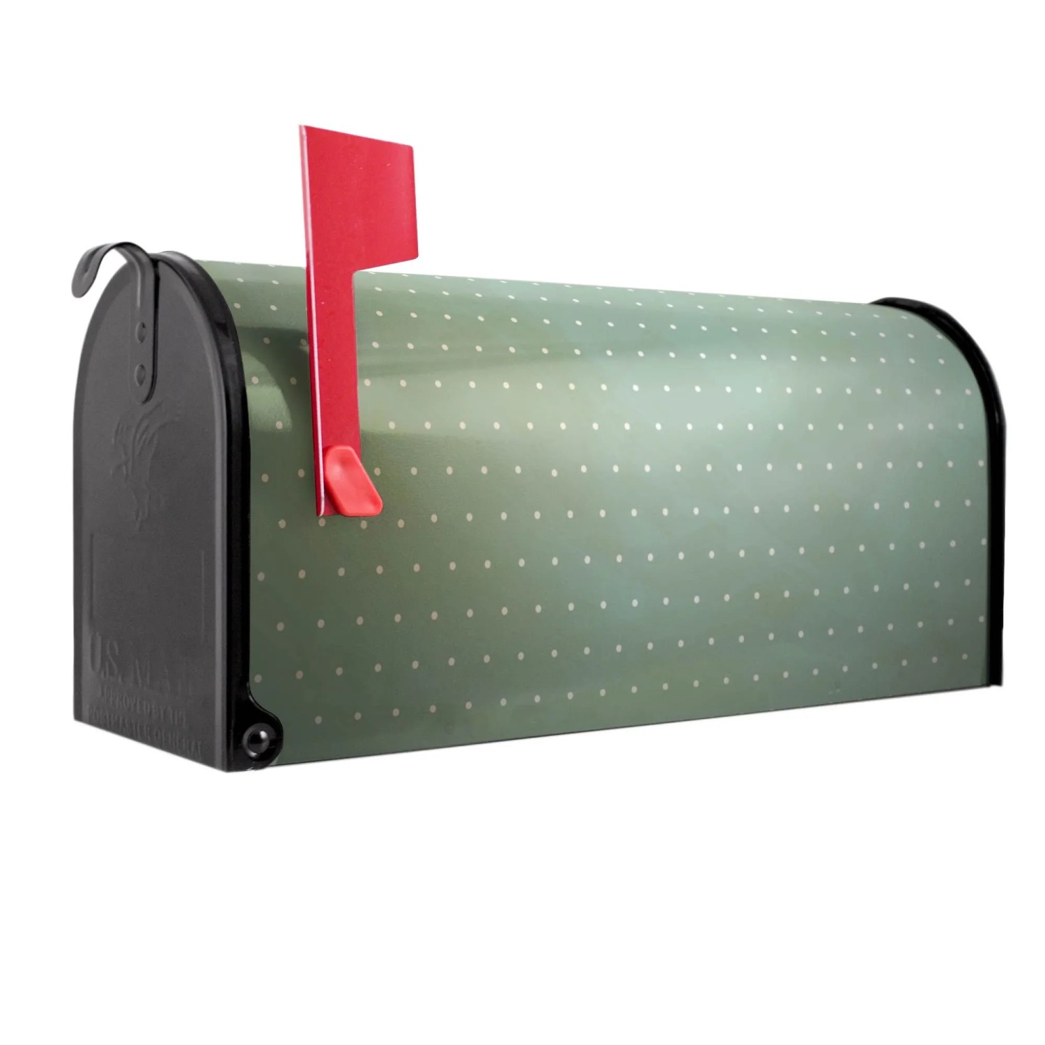 Banjado Amerikanischer Briefkasten Schwarz 48x22x16cm US Mailbox Letterbox günstig online kaufen