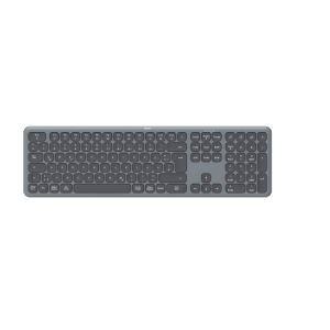 Hama Multi-Device-Tastatur WK-550, QWERTZ, kabellos, schwarz. Computer Zubehör.