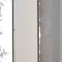 Floracord Paravent, hell silbergrau, 70x170 cm, Sicht- und Windschutz für Terrasse und Balkon.