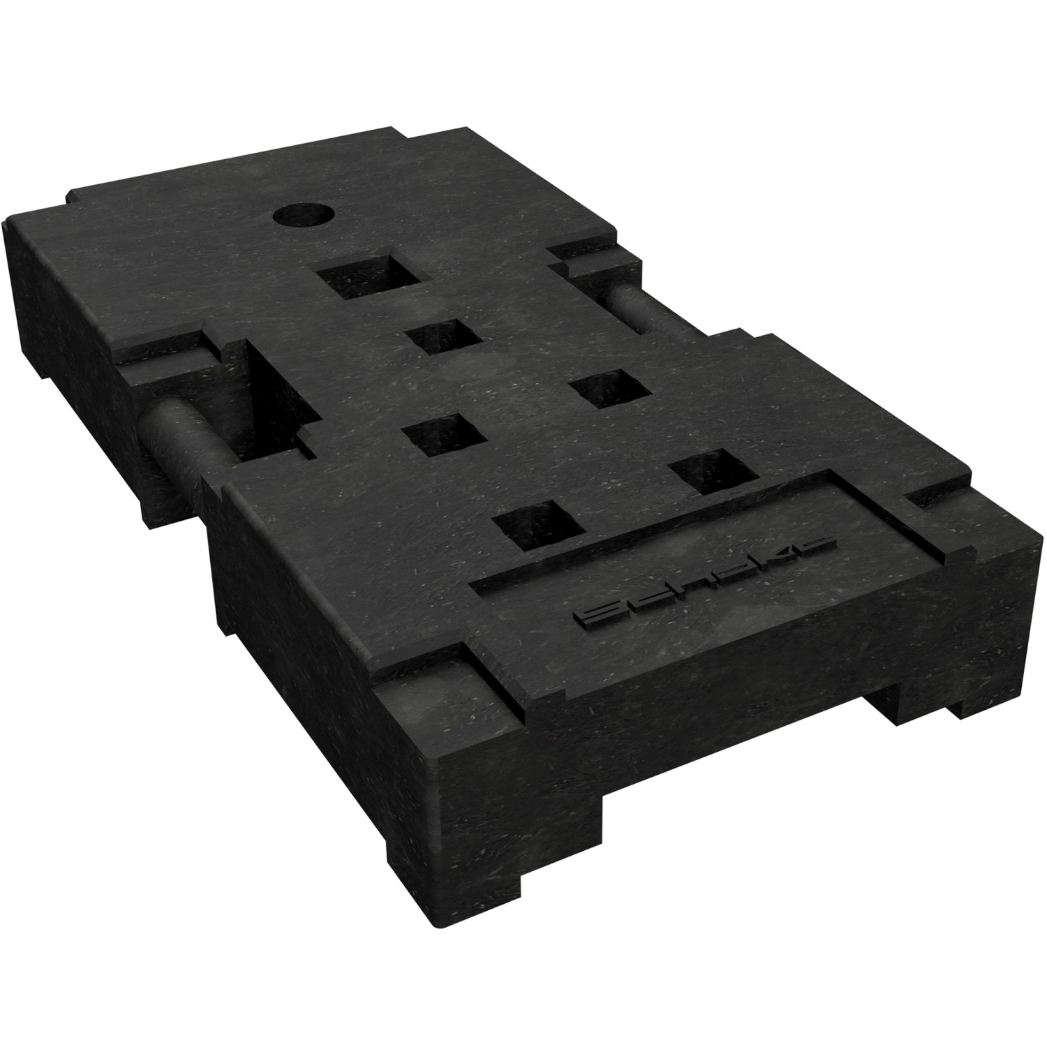 Schake TL-Fußplatte K1 38 kg Schwarz