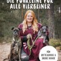 Frau mit zwei Hunden und grüner, verstellbarer Rudelkönig Hundeleine Frida Führleine aus Nylon.