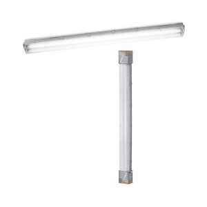 Osram LED-Feuchtraumleuchte, 126 cm, grau. Robuste Leuchte für Keller, Garage & Lager.