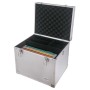 HMF 14812-02 Hängeregister Box Alukoffer DIN A4 Hängemappen 41 x 33 x 36 cm