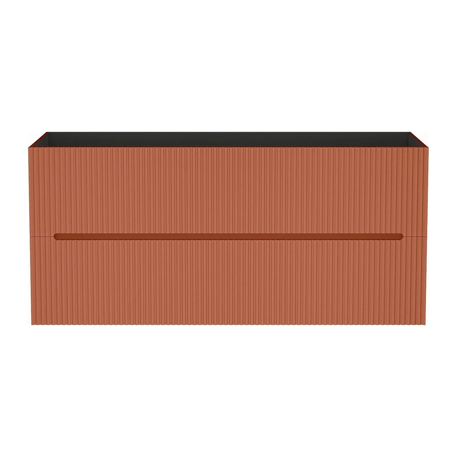 Vente-unique Waschbeckenunterschrank Pavani Terracotta 120 cm