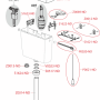 AlcaDrain Spülkasten A930-H 3/6 l Dual-Spülung 3/8"_3