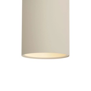 Moderner, runder QAZQA Einbaustrahler in Beige für GU10 50mm Leuchtmittel.