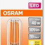 Osram LED-Lampe E14, 4W, T-Form, klar, warmweiß. Kompakte LED Leuchte für E14 Fassung.