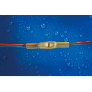 Steinel Crimpverbinder, wärmeschrumpfend, für Kabel Ø 0,5-1,5 mm, wasserdichte Verbindung.