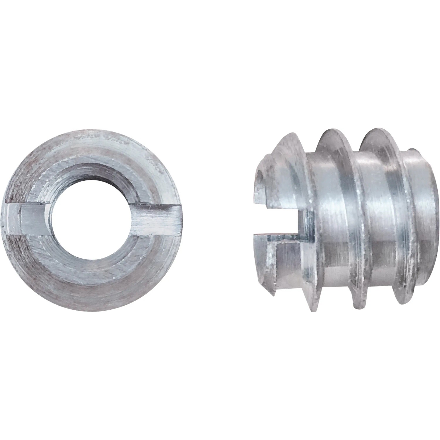 Einschraubmutter M4 Schlitz Edelstahl A2 8 Stück