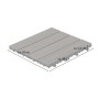 Home Deluxe WPC Klickfliese Bavaro Dunkelbraun, 30x30cm, Detailansicht