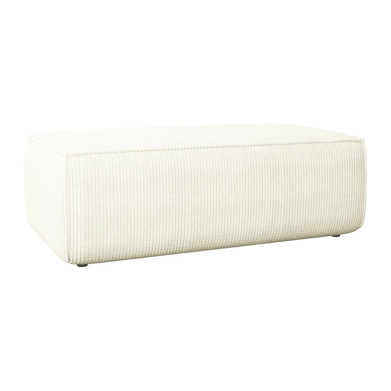 Vente-unique Sitzhocker Amelia Weiß 102 cm