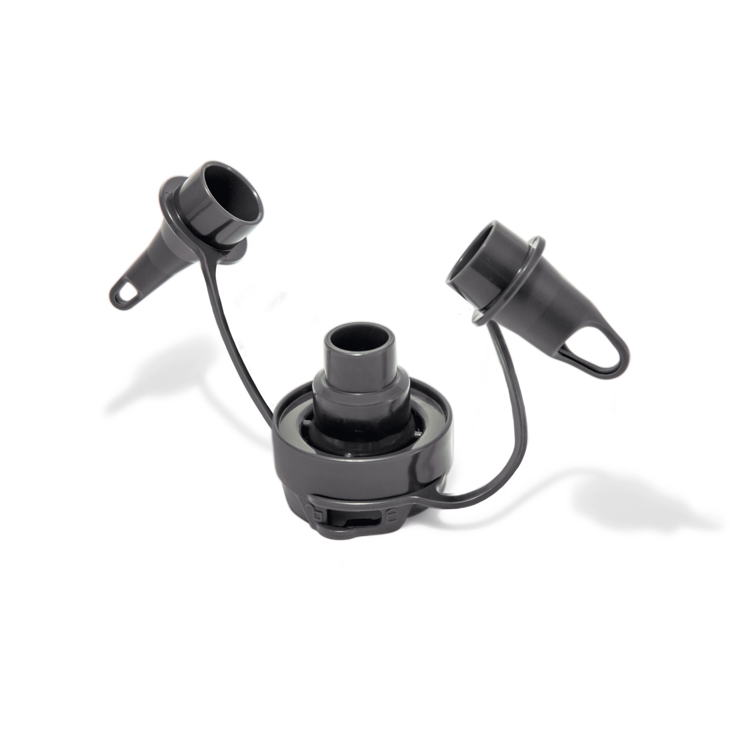 Aufsätze für Intex Quick-Fill Luftpumpe, 3 Düsen für verschiedene Ventile.