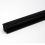 Schwarze Döllken Multifunktionsleiste Top Line, 63,5 cm, für Arbeitsplatten und Möbel.