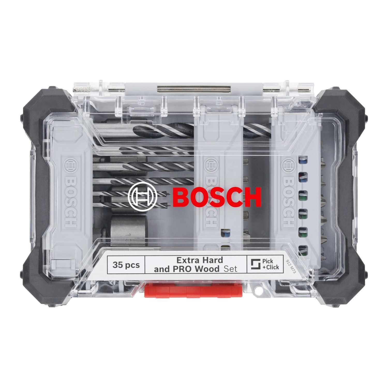 Bosch Schrauber-Bit & Holz-Bohrer Set Pro Wood 35-teilig günstig online kaufen