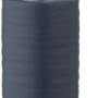 Wenko Seifenspender Mila, blaue Keramik mit Chrom-Pumpe.