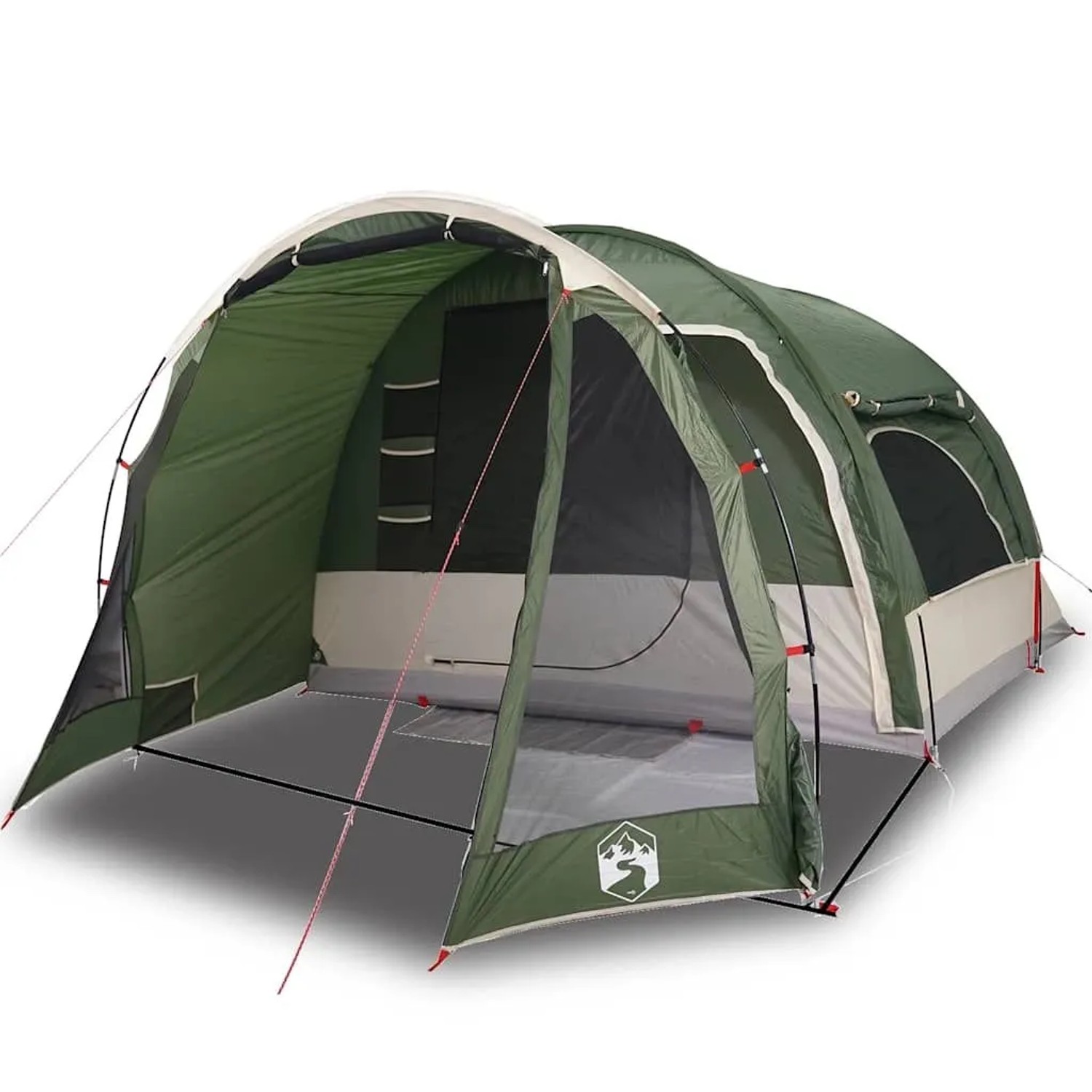 Furnicato Familienzelt Campingzelt 500 X 305 X 200 205 Cm Grün