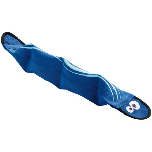Blaues Hunter Hundespielzeug Aqua Mindelo, robust und schwimmfähig, mit Squeakern.