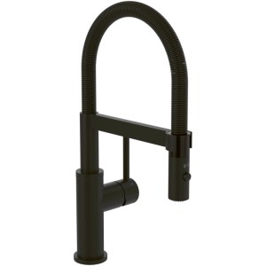 Villeroy & Boch Steel Expert Compact Küchenarmatur Hochdruck Umschaltfunktion Schwenkbar Auslaufhöhe 143MM Schwarz Matt