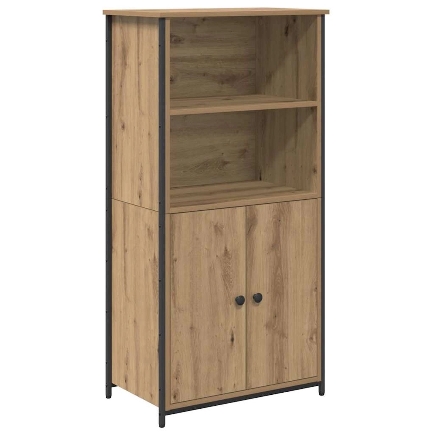 vidaXL Highboard Artisan-Eiche 62 x 36 x 121,5 cm Holzwerkstoff 882255