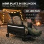 Albatros Bollerwagen Klappbar 120L mit Flaschenöffner & Getränkehalter_5