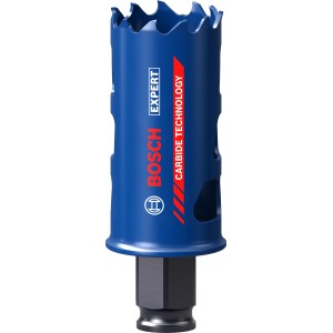 Bosch Expert Lochsäge Tough Material, Ø 35 mm, blau, für präzise Löcher in robusten Materialien.