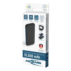 Westfalia Outdoor Powerbank PB212 W LED Schwarz Kunststoff
