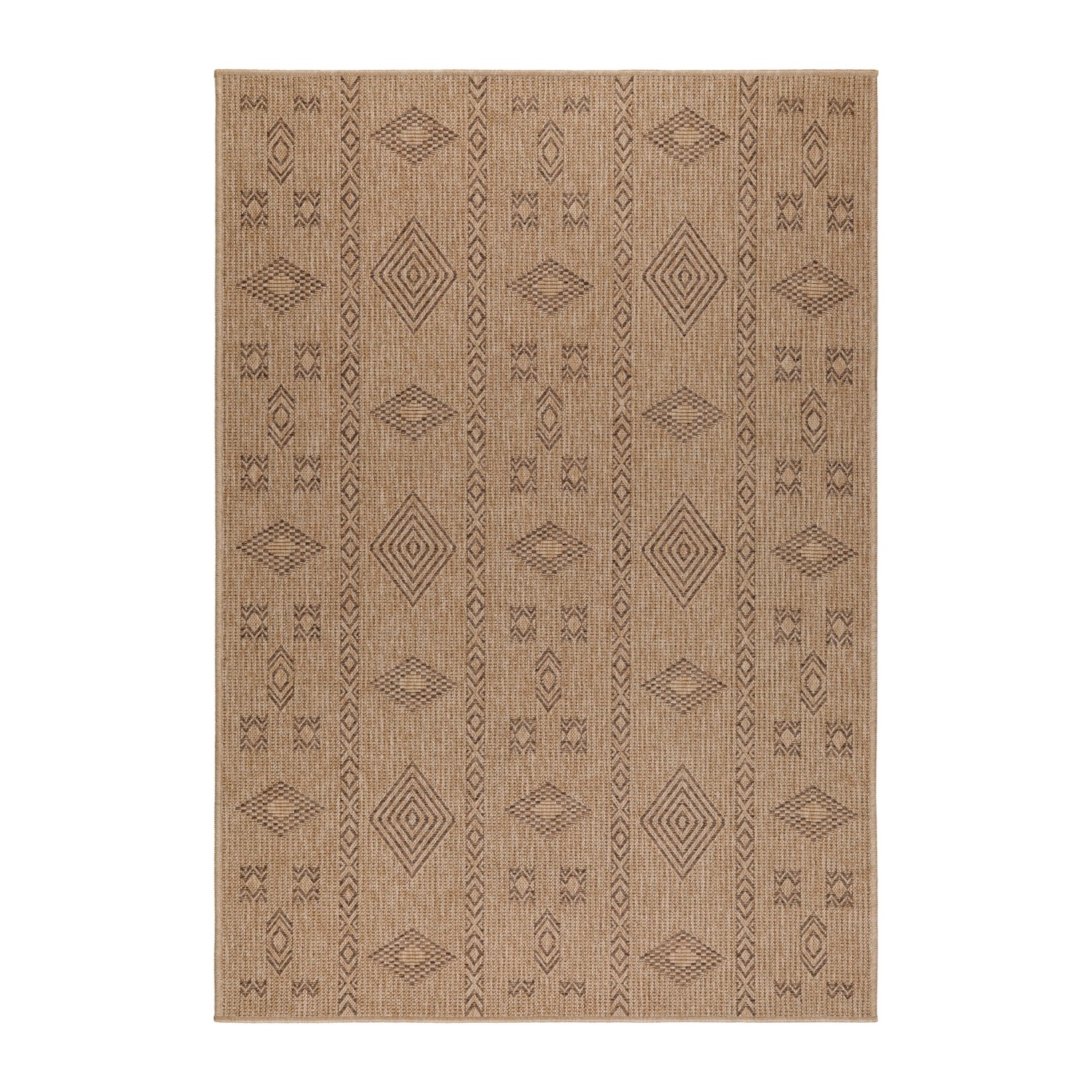 Ayyildiz Outdoor-Teppich Dhaka 8711 Schwarz 80 cm x 150 cm günstig online kaufen