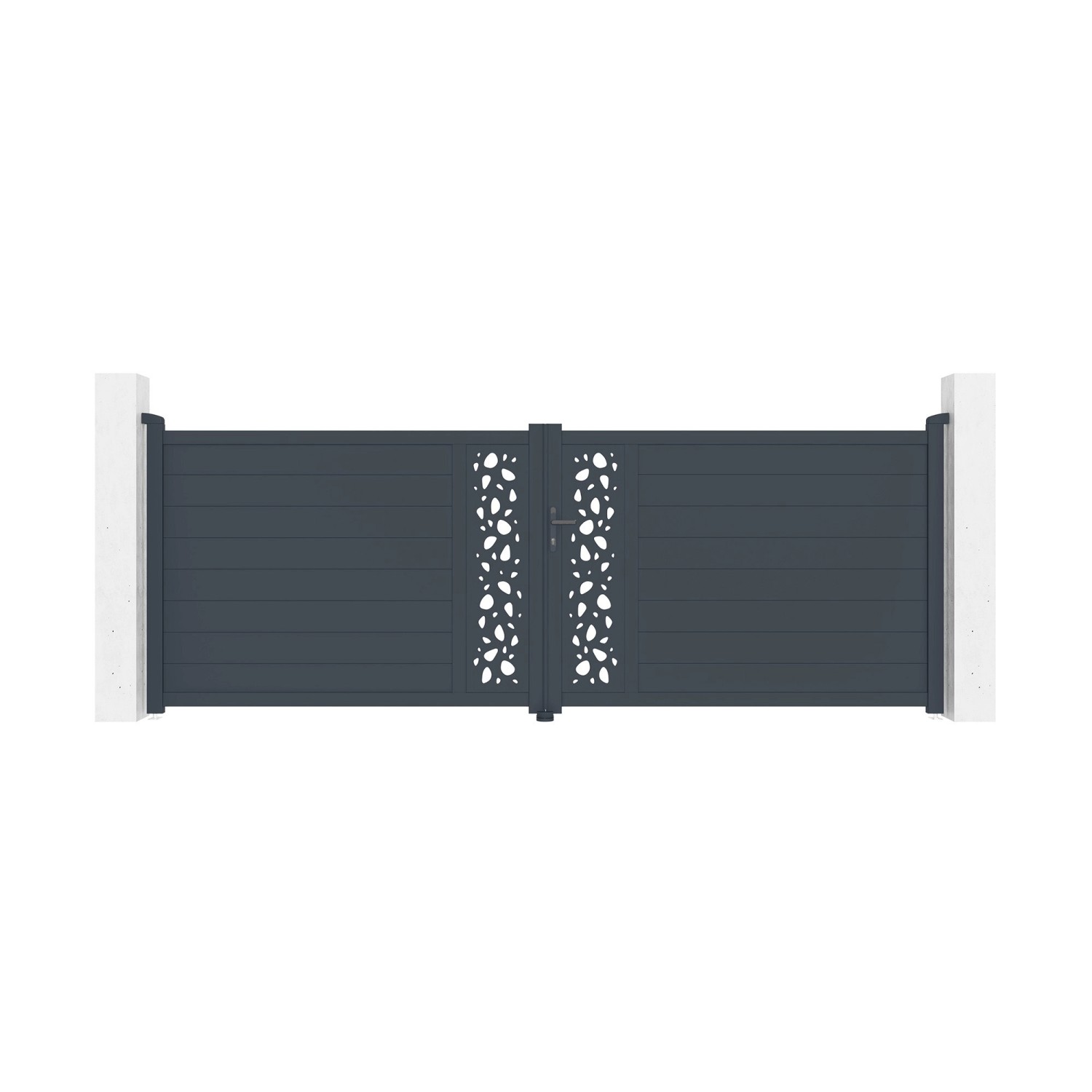 Casanoov Flügeltor Elektrisch Sunny 400x140cm & Drehtorantrieb Ranger B150 günstig online kaufen