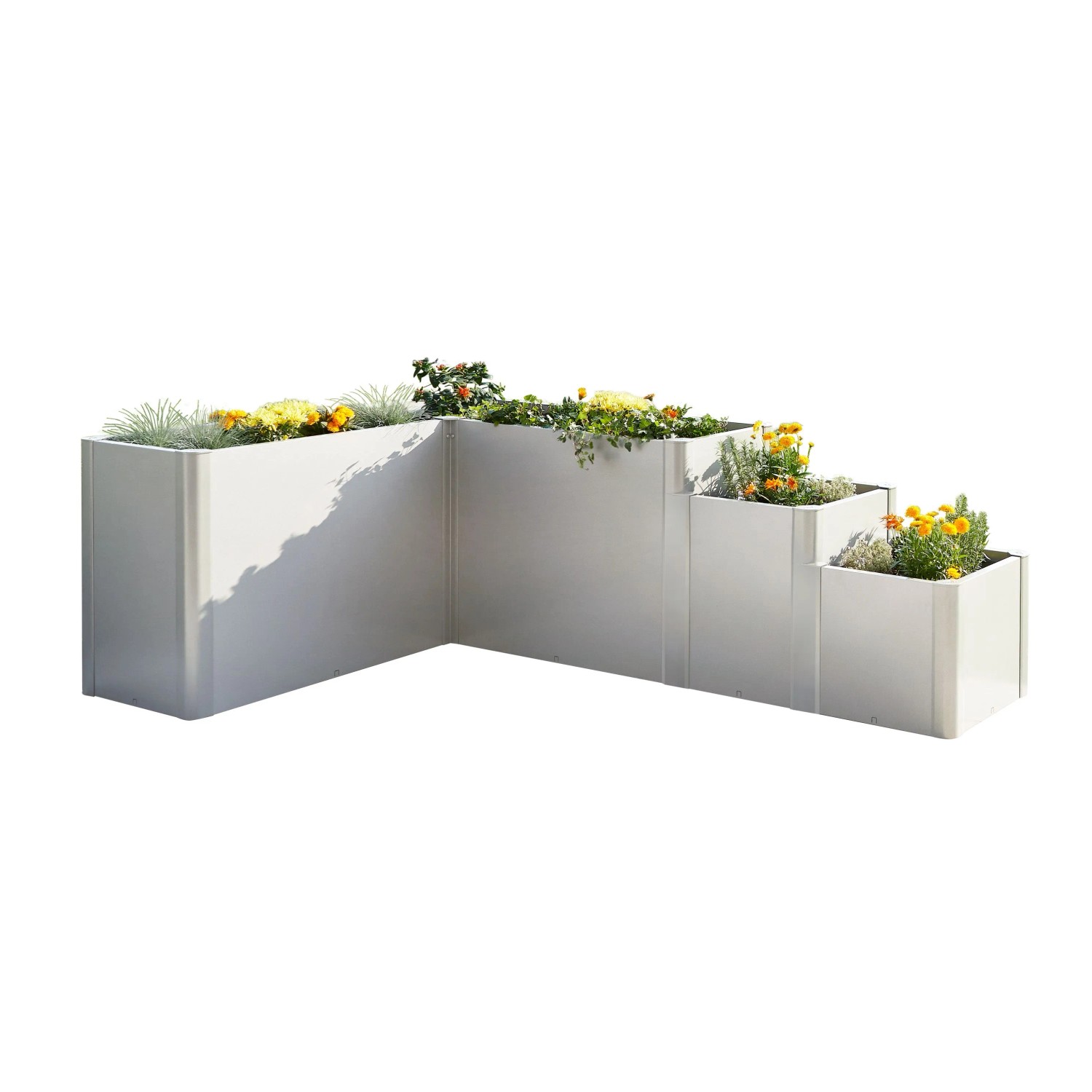 Biohort Pflanzkasten DaVinci Version 2 Silber-Metallic