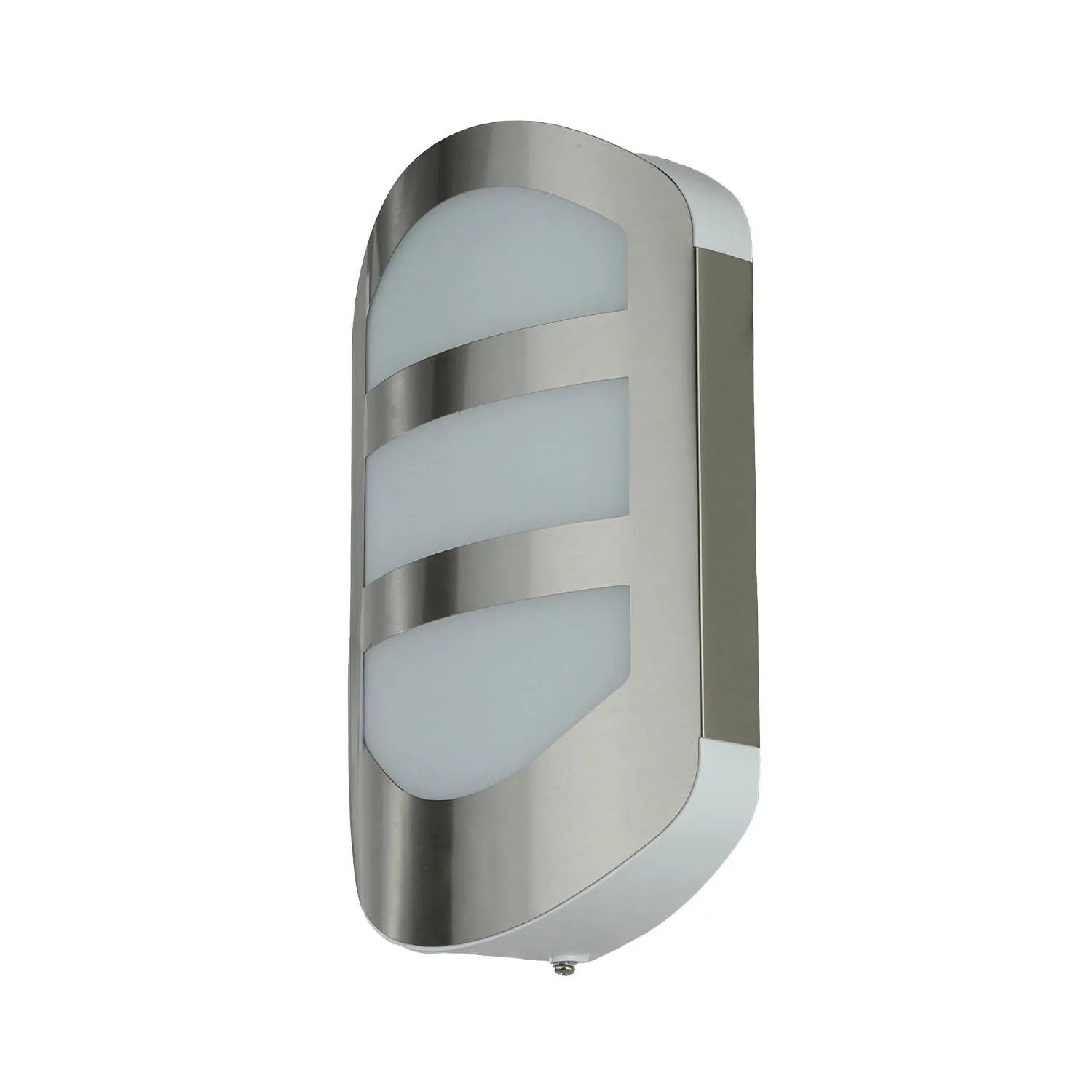 EASYLIGHT LED Wandlampe Edelstahl 28 CM Hoch IP54 3000 K 600 LM Außen