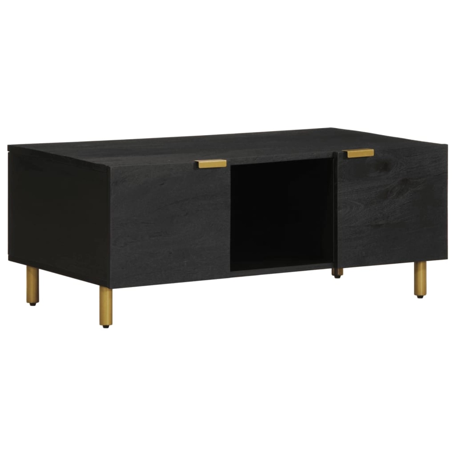 vidaXL Couchtisch Schwarz 100x54x40 cm Holzwerkstoff 4017660 günstig online kaufen