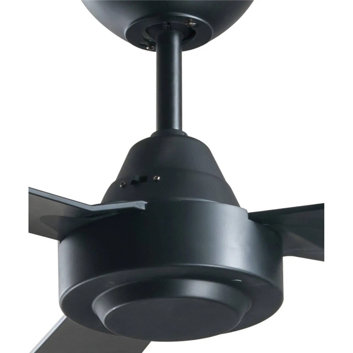 Schwarzer BEACON Deckenventilator Bayside Calypso, 122 cm, für moderne Einrichtungen.