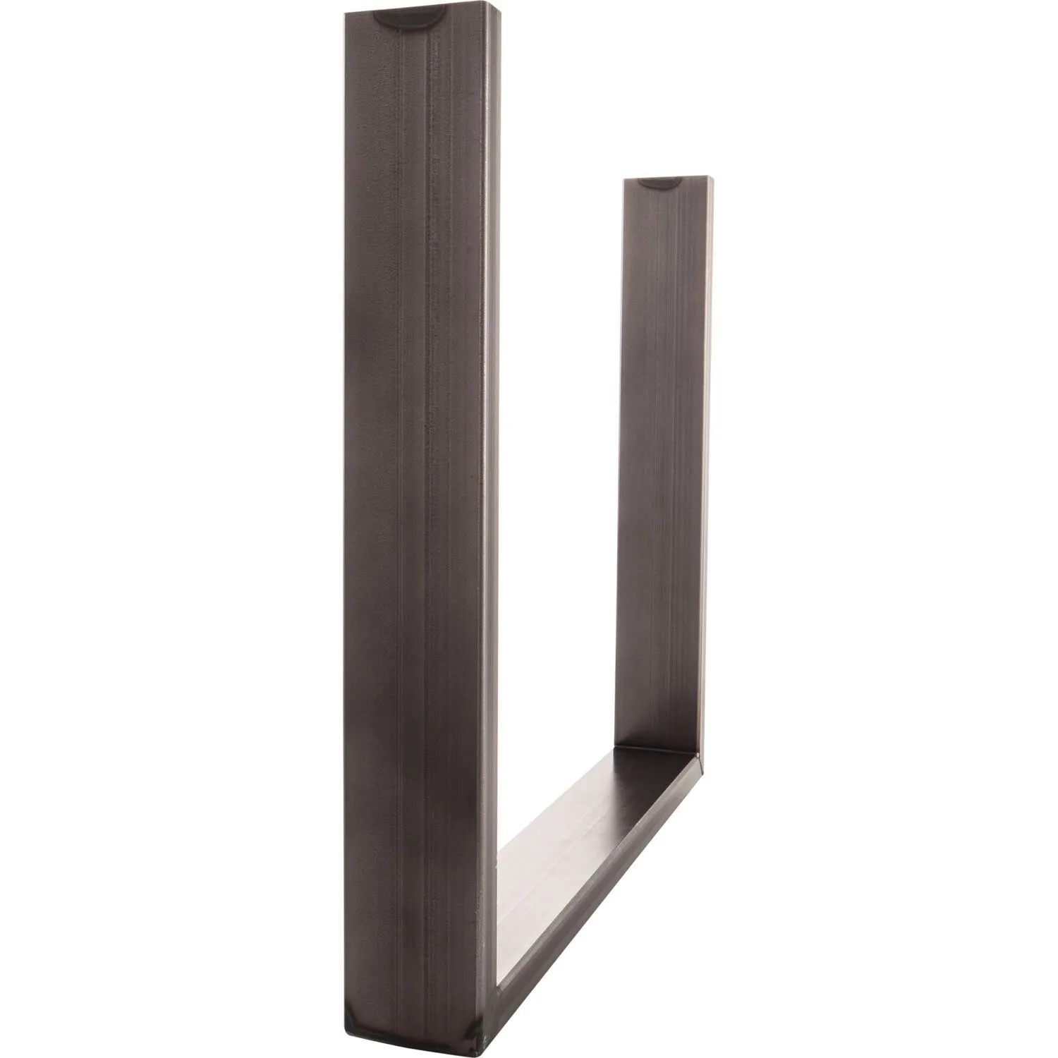 Simausrom Bankkufe Regular Slim Höhe 412 mm Schwarzstahl Schutzlackiert 100 kg