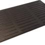 Char-Broil Grillplatte für 2 Brenner, 43x24 cm, aus Gusseisen mit geriffelter Oberfläche.