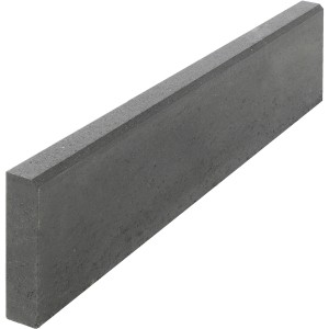 Randstein Vero Graphit, 100x25x6 cm, für Einfassungen und Beetbegrenzungen.