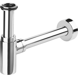 Design-Siphon DS-3410 Chrom von baliv für Waschbecken im Bad.