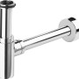 Design-Siphon DS-3410 Chrom von baliv für Waschbecken im Bad.