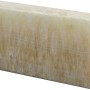Naturbaustein Crystal Collection Nature Touch Wooden Onyx, elfenbeinfarbener Glasbaustein mit Holzmaserung.