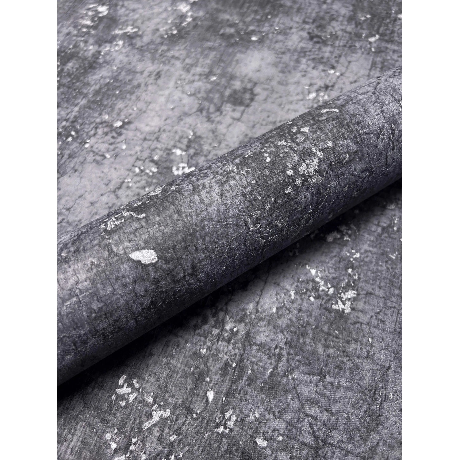 Newroom Vliestapete Talia Schwarz Leicht Glänzend Industrial FSC® günstig online kaufen