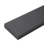 Moderne, schwarze LED Deckenlampe Leicy von Lucande aus Metall, dimmbar.