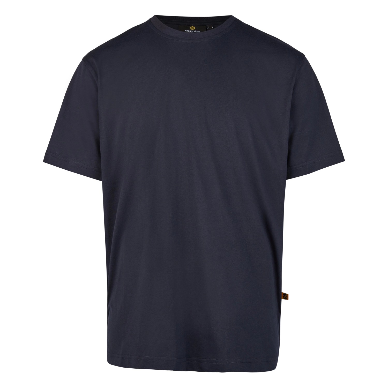 Hans Schäfer Workwear T-Shirt in Navy, Größe XXL. Arbeitskleidung aus Baumwolle.