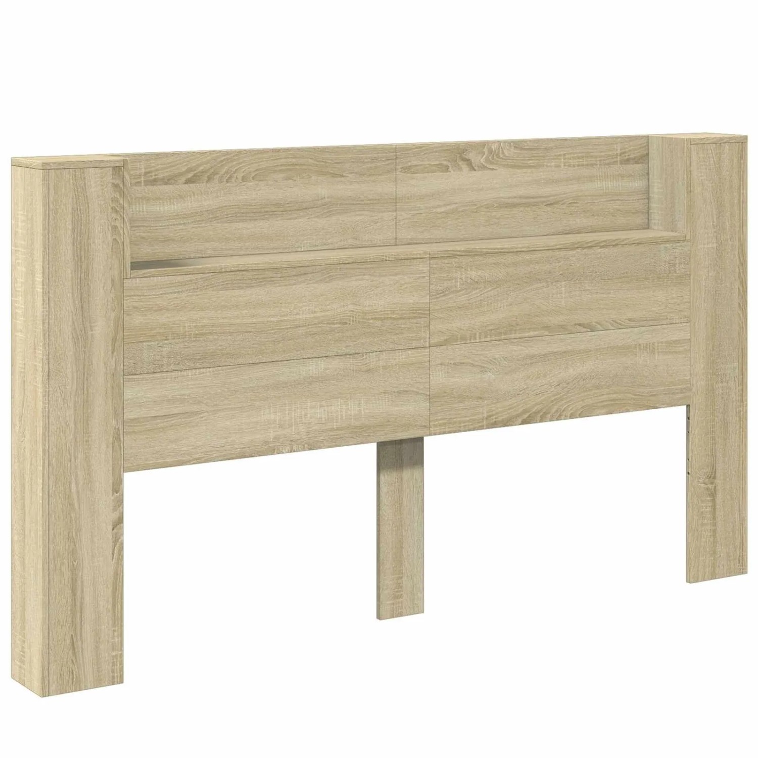 vidaXL Kopfteil Sonoma-Eiche 180 x 16,5 x 103,5 cm Holzwerkstoff 3418692