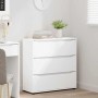 vidaXL Aufbewahrungsschrank Weiß 80 x 31 x 81 cm Holzwerkstoff 888847_5