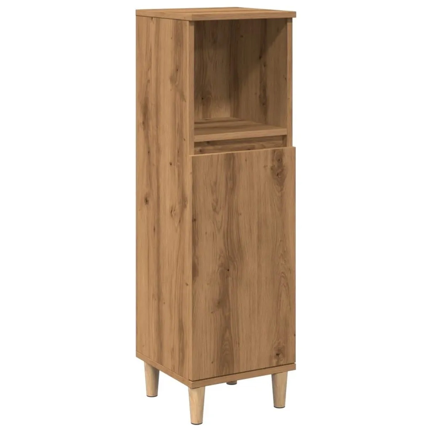 vidaXL Badschrank Artisan-Eiche 30x30x100 cm Holzwerkstoff 857109 günstig online kaufen