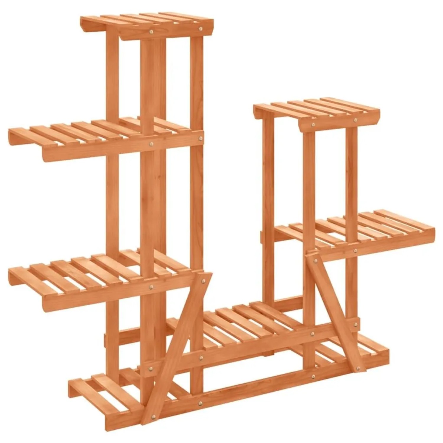 vidaXL Blumenständer 95x25x96 cm Massivholz Tanne 362862