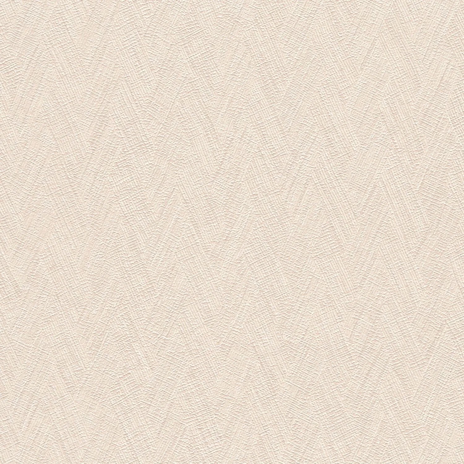 PROFHOME 790922-GU Struktur Tapete Gestreiftes Muster Creme Weiß Beige 0,53 m x 10,05 m 5,33 m2