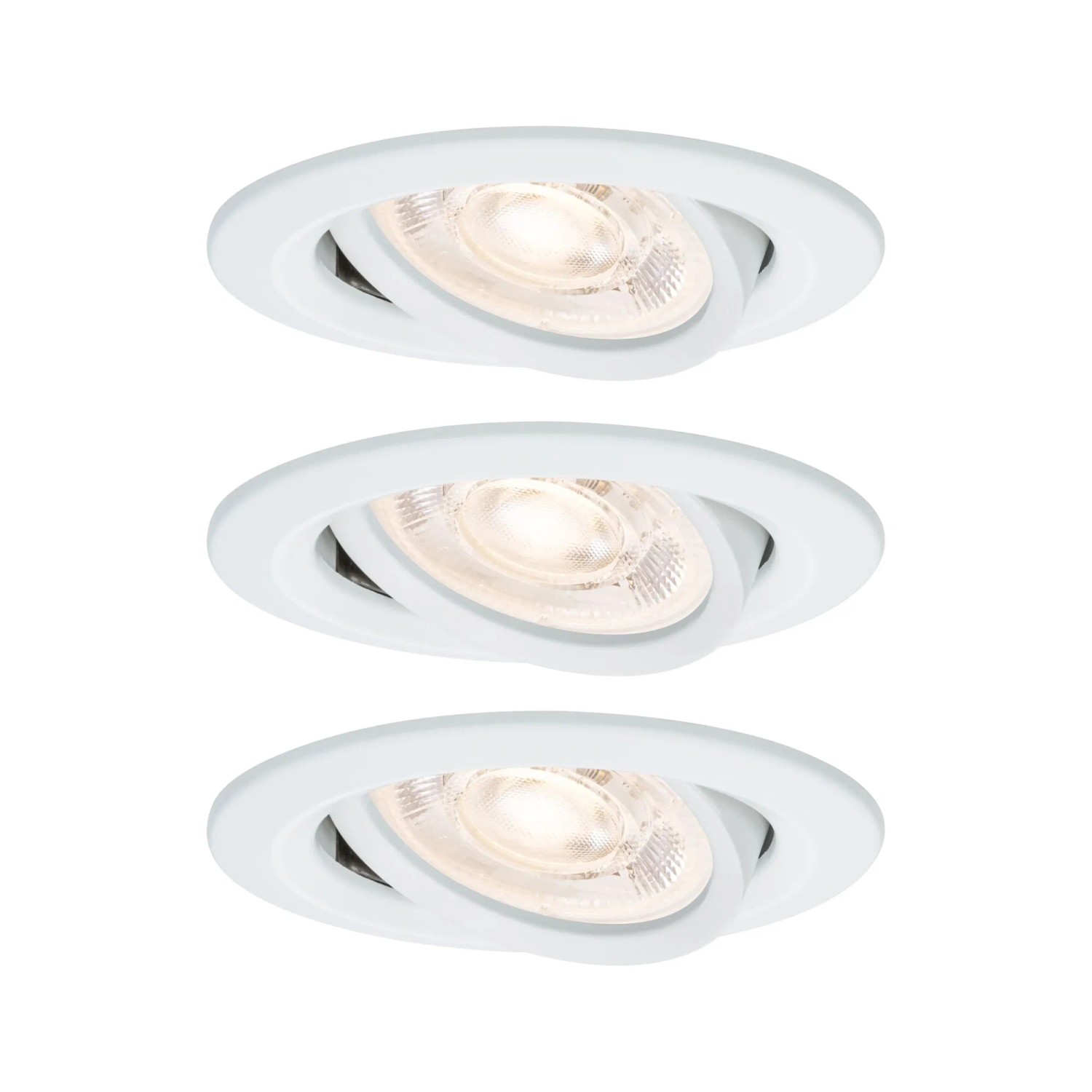 Paulmann LED EBL Nova 3er-Set 3x550,m 3x4,9 W 2700 K Weiß Dimmbar