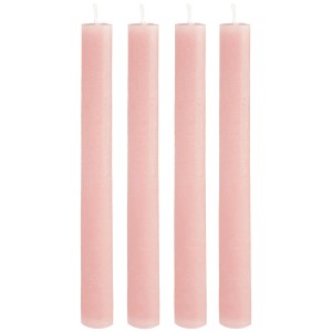 Modern Living Stabkerze Melia in Hellrosa, 4-teilig