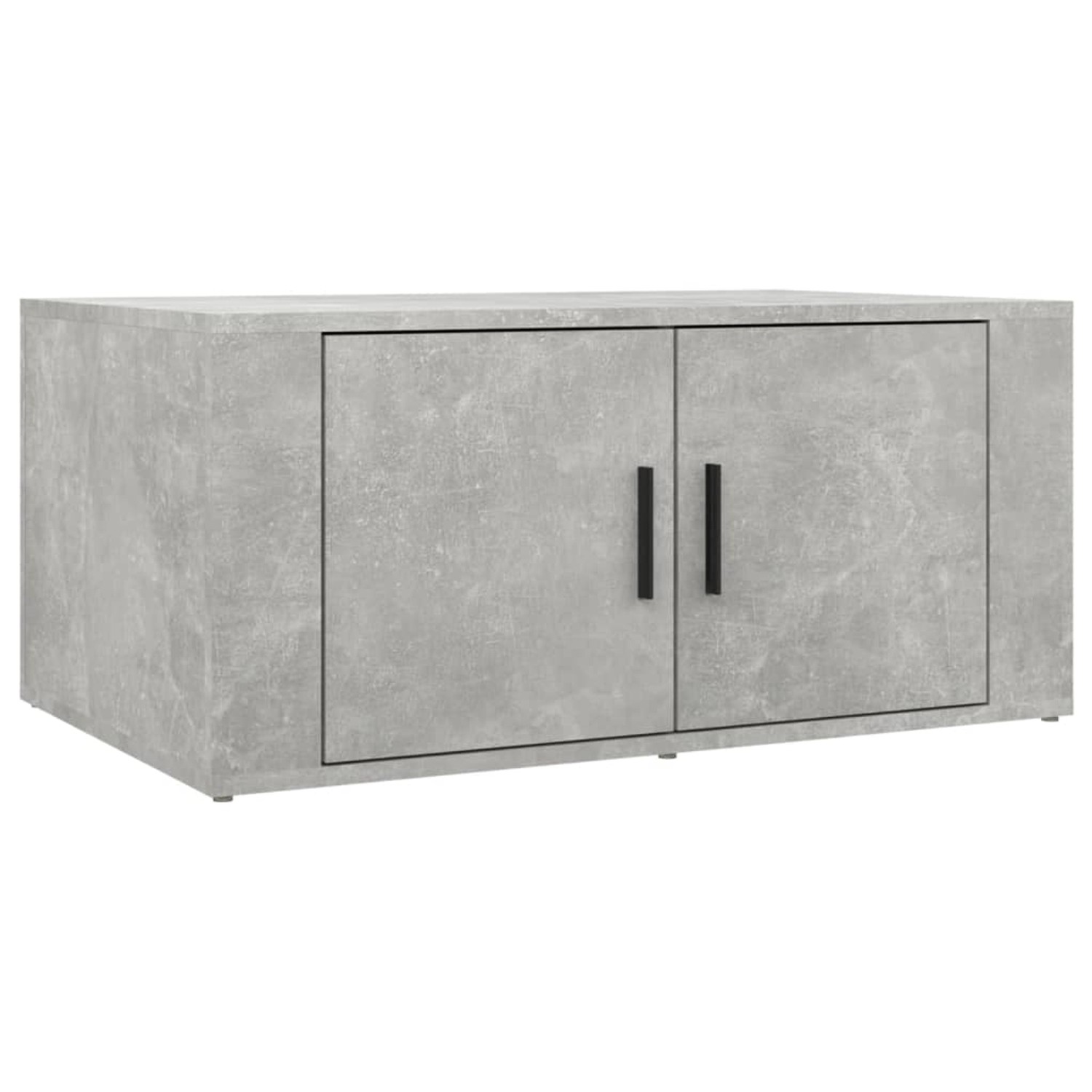 Vidaxl Couchtisch Betongrau 80x50x36 Cm Holzwerkstoff günstig online kaufen